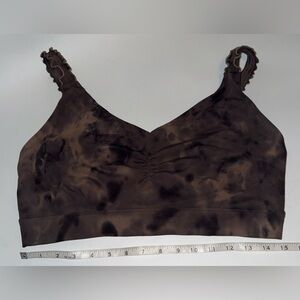 Brown Tie-Dye Bra JoyLab